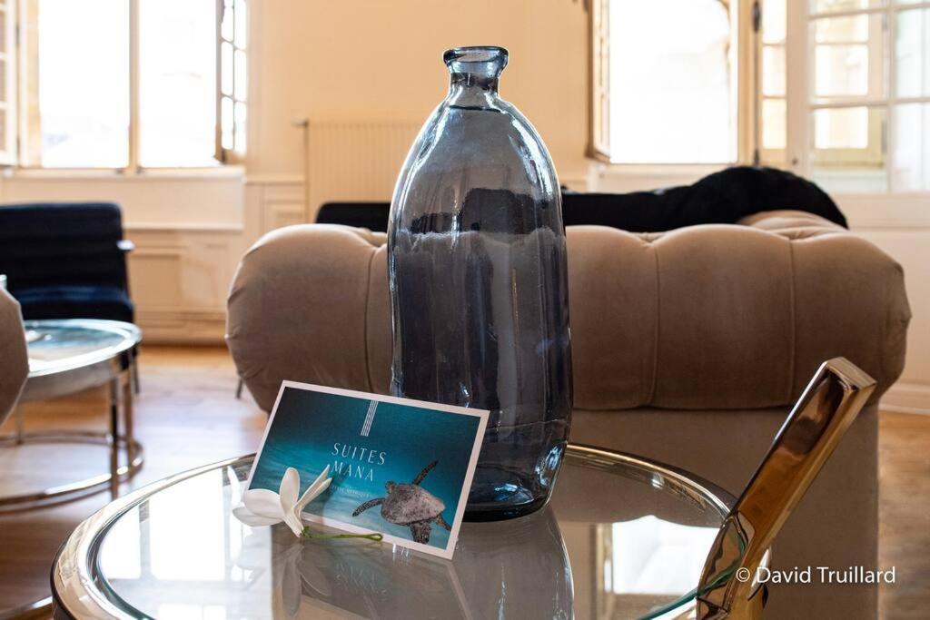Suites Mana - Matahina Avec Vue Superbe Sur La Place Ducale Et Parking Prive Inclus Charleville-Mezieres Luaran gambar
